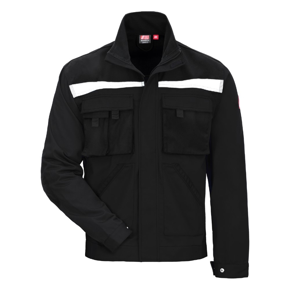 NITRAS MOTION TEX PLUS, Arbeitsjacke, schwarz, OEKO-TEX