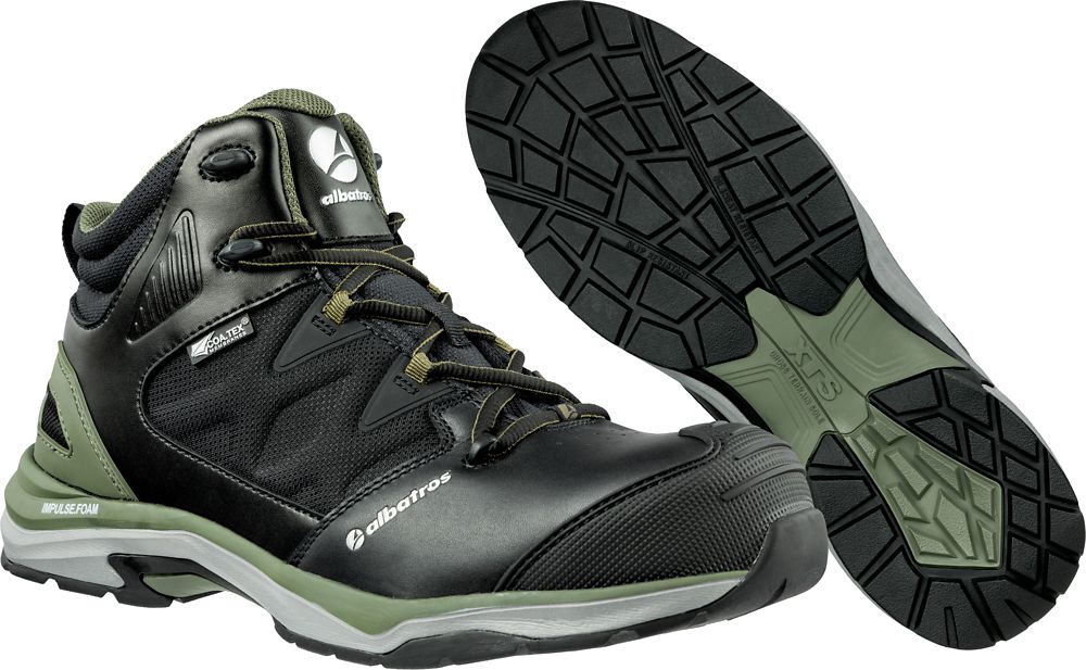 Hochschuh "Albatros Ultratrail Olive CTX Mid", S3, ESD