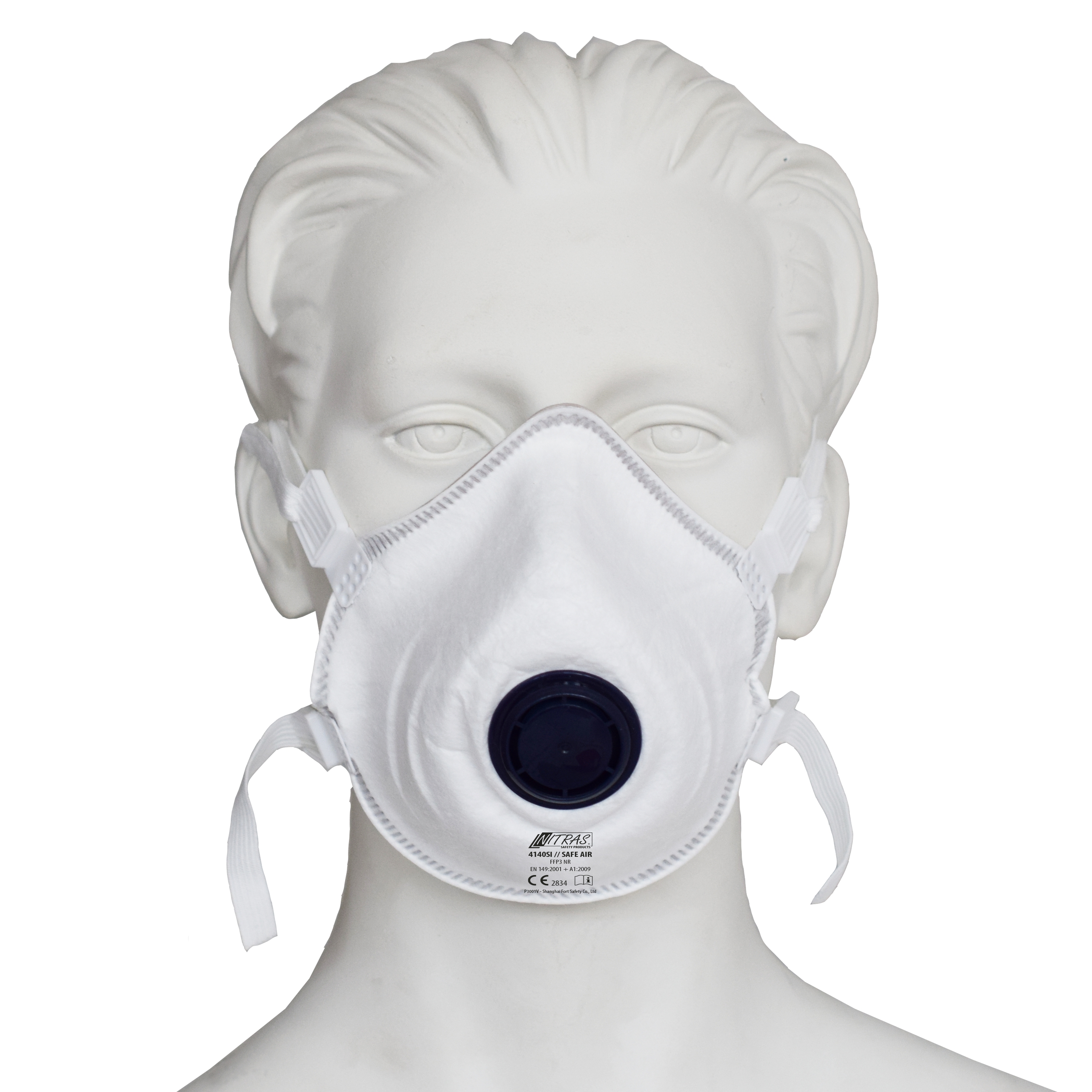 Filtermaske "Nitras Safe Air", FFP3, Klimaventil