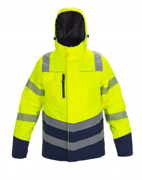 Warschutz-Parka "Hydrowear Brussel" light High Vis