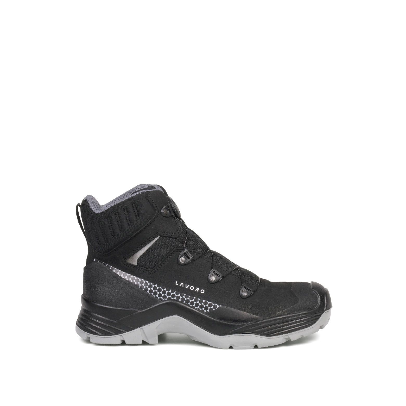 Hochschuh "LAVORO Meadow Speed Grey", S3, Boa