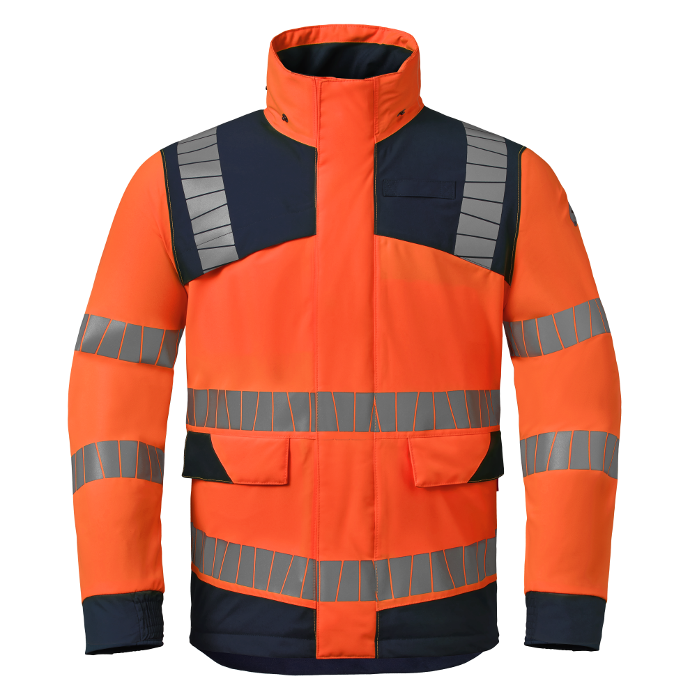 Parka HAVEP® High Visibility+ | 50423 | warnorange/indigoblau | Gr:L