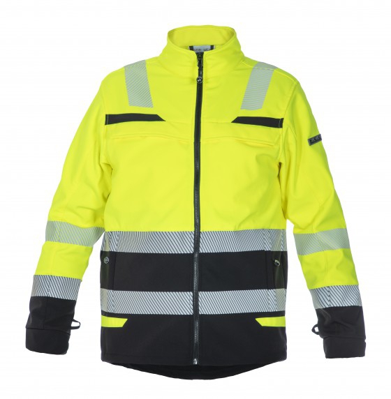 Warnschutz Softshelljacke "Hydrowear Telford"