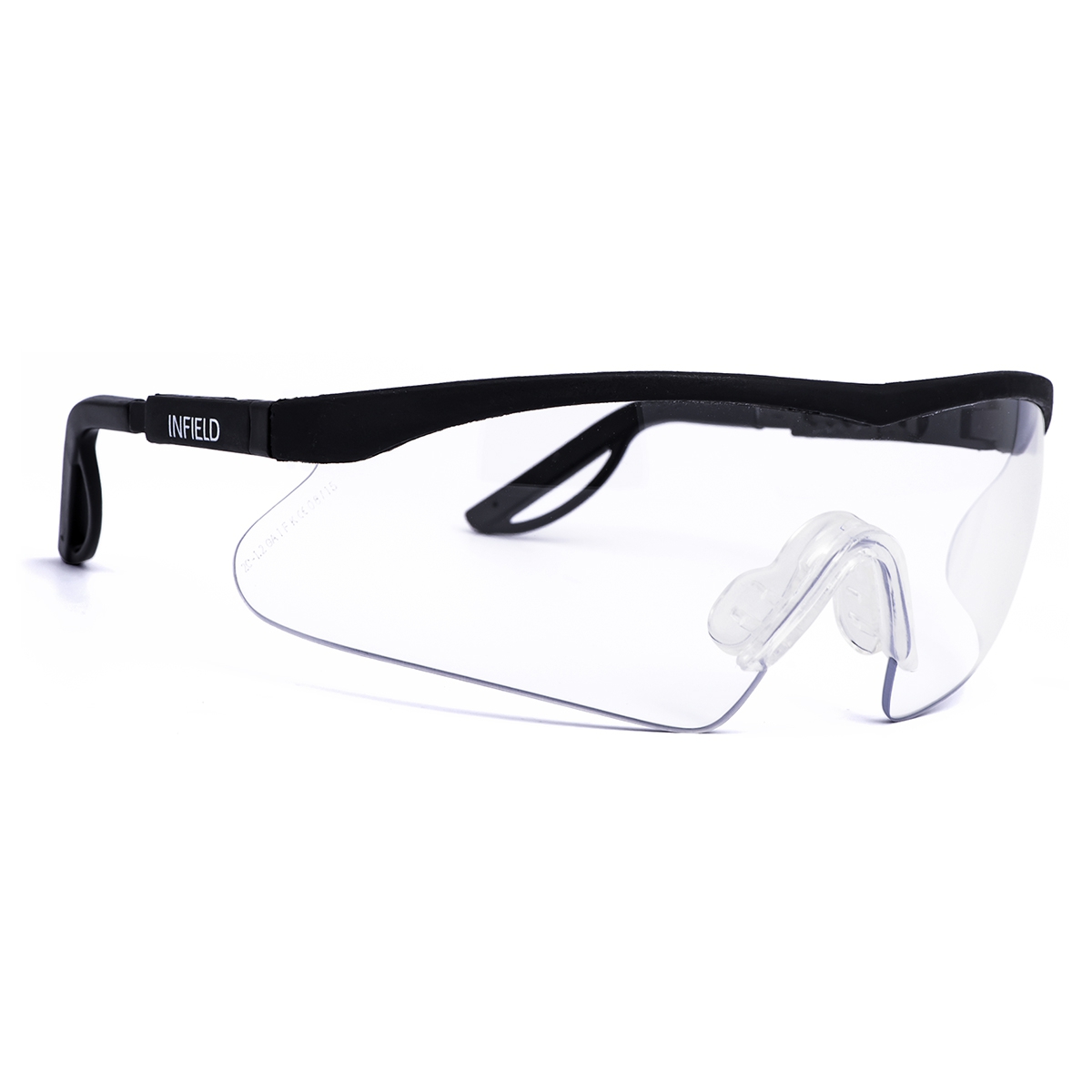 Schutzbrille "Alligator", schwarz, PC, AS, UV