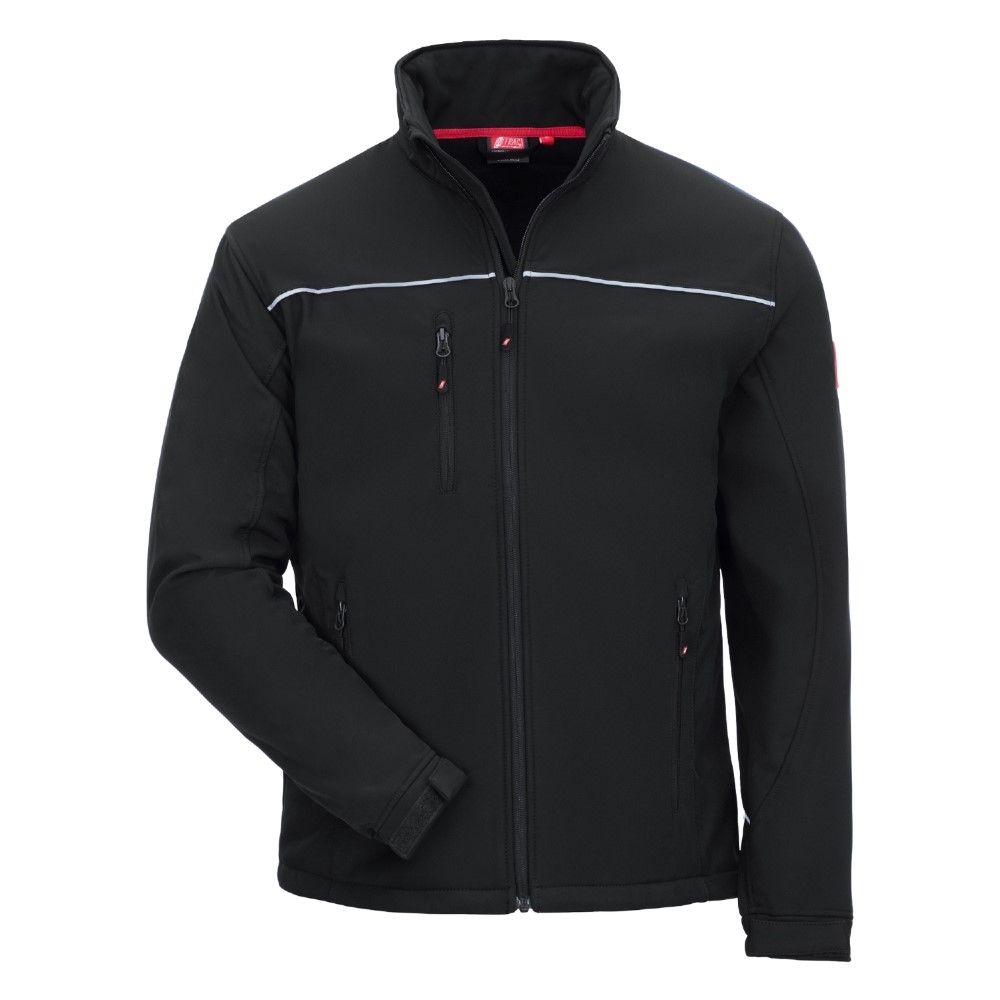 NITRAS MOTION TEX LIGHT, Softshelljacke, schwarz, OEKO-TEX