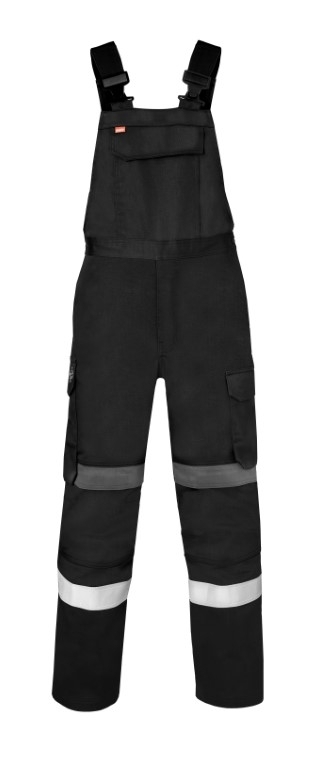 Latzhose HAVEP® Force+ | 20333 | schwarz/charcoal | Gr:44